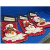 Image 1 : 3 new large stockings 2 snowmen& 1 santa