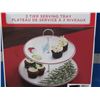 Image 1 : New 2 tier seving tray