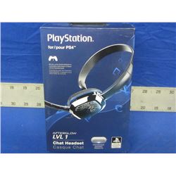 New Playstation 4 Chat Headset