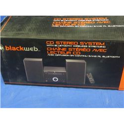 New Black Web cd Stereo system