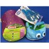 Image 1 : New girls sleeping bag / basket and frozen sparkel shoes