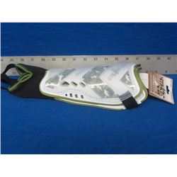 New Striker soccer shin gaurds ages 6--12