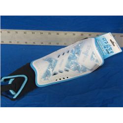 New Striker soccer shin gaurds ages 3--5