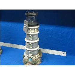 Solar Lighthouse 24" tall