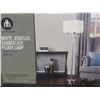 Image 1 : New White jewled chandelier floor lamp
