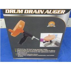 New drum drain auger 16ft.