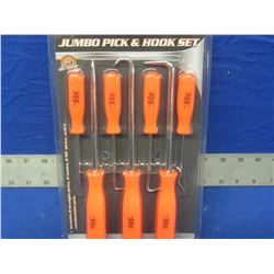 New 7 piece jumbo hook and pick set