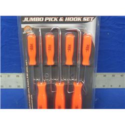 New 7 piece jumbo hook and pick set