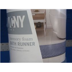 New VNCY memory foam bath runner