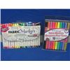 Image 1 : 2 New packs of permanent fabric markers