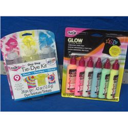 New Craft items/ glow in the dark fabric paint & dye kit
