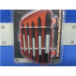 New Screw extractor set 5 piece in case