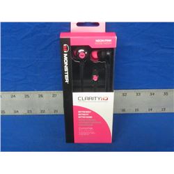 New Monster Clarity headphones