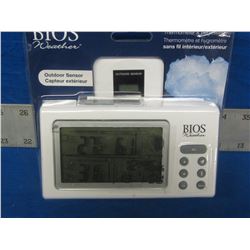 New Bios indoor/outdoor thermometer&hygrometer
