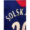 Image 2 : GUNNAR SOLSKJAER AUTOGRAPHED MANCHESTER UNITED 3RD JERSEY