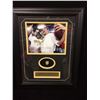 Image 1 : HOLMES & ROETHLISBERGER SUPERBOWL XLIII CHAMPS 17" X 21" FRAMED PHOTO W/REPLICA SUPERBOWL RING INSET