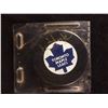 Image 1 : EDDIE SHACK AUTOGRAPHED MAPLE LEAFS HOCKEY PUCK