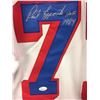 Image 2 : PHIL ESPOSITO AUTOGRAPHED NY RANGERS HOCKEY JERSEY W/ JSA COA