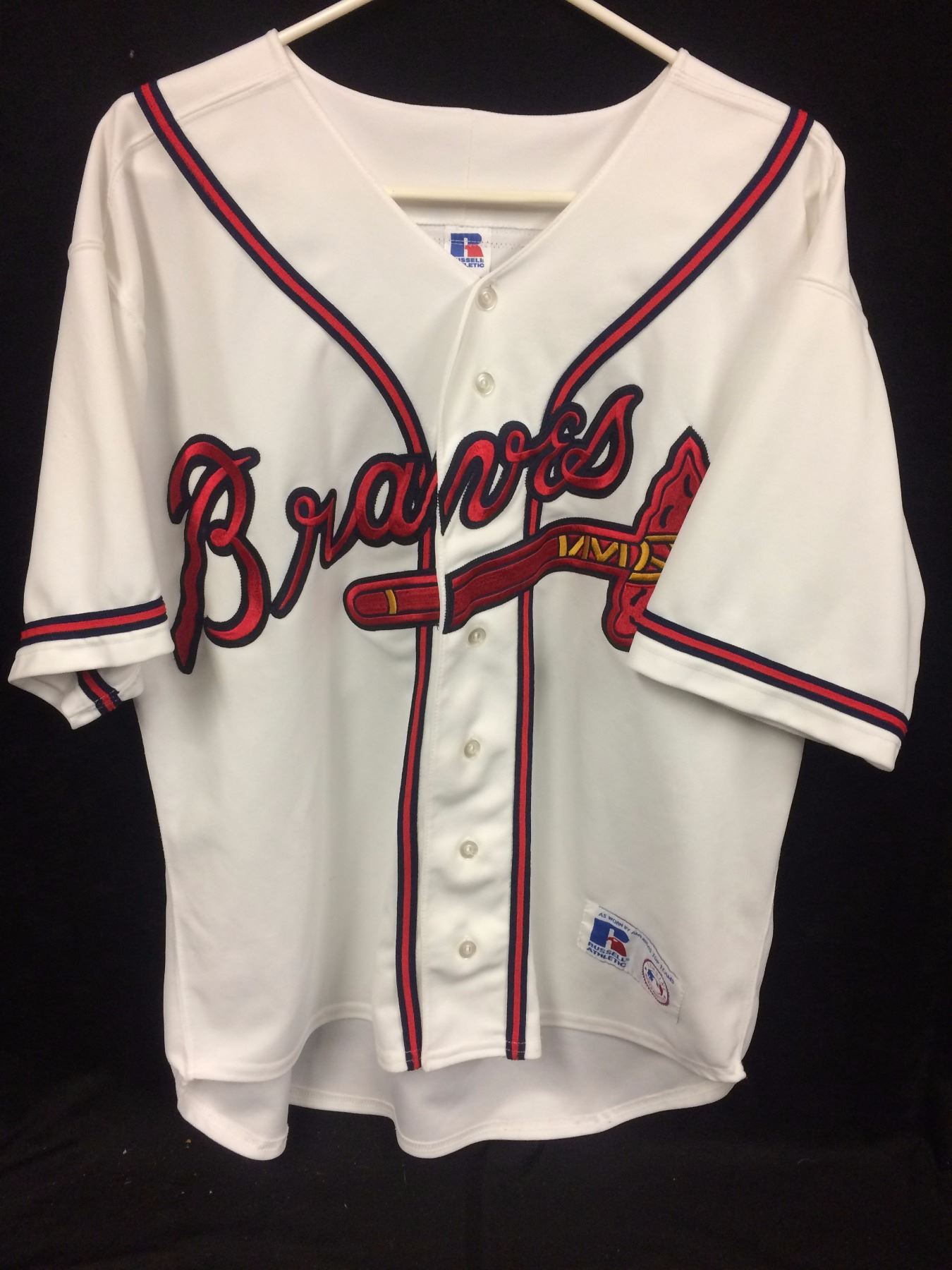 HANK AARON ATLANTA BRAVES BASEBALL JERSEY