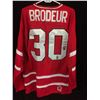 Image 8 : TEAM CANADA AUTOGRAPHED MARTIN BRODEUR HOCKEY JERSEY W/ COA