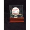 Image 1 : RICK FERRELL AUTOGRAPHED BASEBALL W/ DISPLAY CASE (JSA COA)