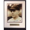 Image 1 : JOE SEWELL AUTOGRAPHED 8" X 10" MATTED PHOTO (JSA COA)