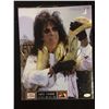 Image 1 : ALICE COOPER AUTOGRAPHED 8" X 10" COLOUR PHOTO (JSA COA)