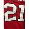 Image 2 : Bobby Hull, Pierre Pilote, & Tony Esposito Signed Blackhawks Legends Jersey W/ COA