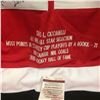 Image 2 : Dino Ciccarelli Signed Red Wings Career Highlight Stat Jersey Inscribed "Stanley Cup Champion" (JSA 