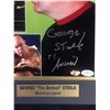 Image 2 : GEORGE "THE ANIMAL" STEELE AUTOGRAPHED 11" X 14" MATTED PHOTO (JSA & STACKS OF PLAQUES)