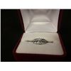 Image 1 : 14 KT CANADIAN DIAMOND (.75 TCW) SOLITAIRE FANCY ENGAGEMENT RING W/ 14 KT DIAMOND CHANNEL SET BAND