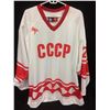 Image 3 : VLADISLAV TRETIAK AUTOGRAPHED TEAM RUSSIA HOCKEY JERSEY W/ COA (AMAZING JERSEY)