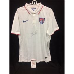 TIM HOWARD AUTOGRAPHED TEAM USA SOCCER (GOLF SHIRT) W/ JSA COA