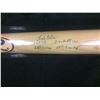 Image 2 : BOB FELLER AUTOGRAPHED RAWLINGS BASEBALL BAT INSCRIBED (HOF 1962)