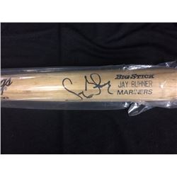 JAY BUHNER AUTOGRAPHED BASEBALL BAT (JSA COA) SEATTLE MARINERS