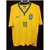 Image 3 : NEYMAR JR AUTOGRAPHED Brazilian national team home Soccer Jersey Short Sleeve (PSA COA)
