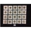 Image 1 : 1967 CANADIAN 10 CENT SILVER COINS LOT (20 PIECES)