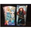 Image 1 : DISNEY DOLLS LOT (ELSA FROM FROZEN & MERIDA FROM BRAVE)