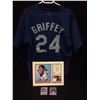 Image 1 : KEN GRIFFEY JR SPORTS LOT (AUTO CARTOON, CARDS, JERSEY)