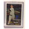 Image 1 : MICKEY MANTLE AUTHENTIC GAME USED MEMORABILIA (NY YANKEES) BASEBALL CARD