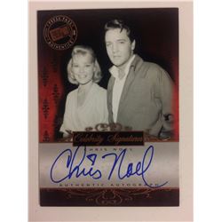 2010 Press Pass Elvis Presley Milestones Chris Noel Auto Card