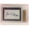 Image 1 : 2010 LEAF CUT SIGNATURE ENCORE JACK KLUGMAN ACTOR (THE ODD COUPLE)