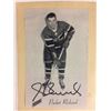 Image 1 : Henri pocket rocket Richard Montreal Canadiens Autographed Beehive Photo