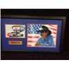 Image 1 : RICHARD PETTY AUTOGRAPHED 32" X 18" FRAMED PHOTO (JSA COA)