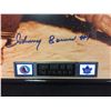 Image 2 : JOHNNY BOWER AUTOGRAPHED FRAMED PHOTO (HOF 1976)