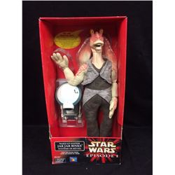 STAR WARS EPISODE 1 WAKE UP SYSTEM JAR JAR BINKS  (IN BOX)