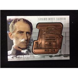 STAR WARS MASTERWORK DROID MEDALLION CARD (GRAND MOFF TARKIN) 015/150