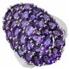 Image 1 : STERLING SILVER AFRICAN AMETHYST RING
