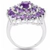 Image 2 : STERLING SILVER AFRICAN AMETHYST RING