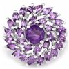 Image 3 : STERLING SILVER AFRICAN AMETHYST RING